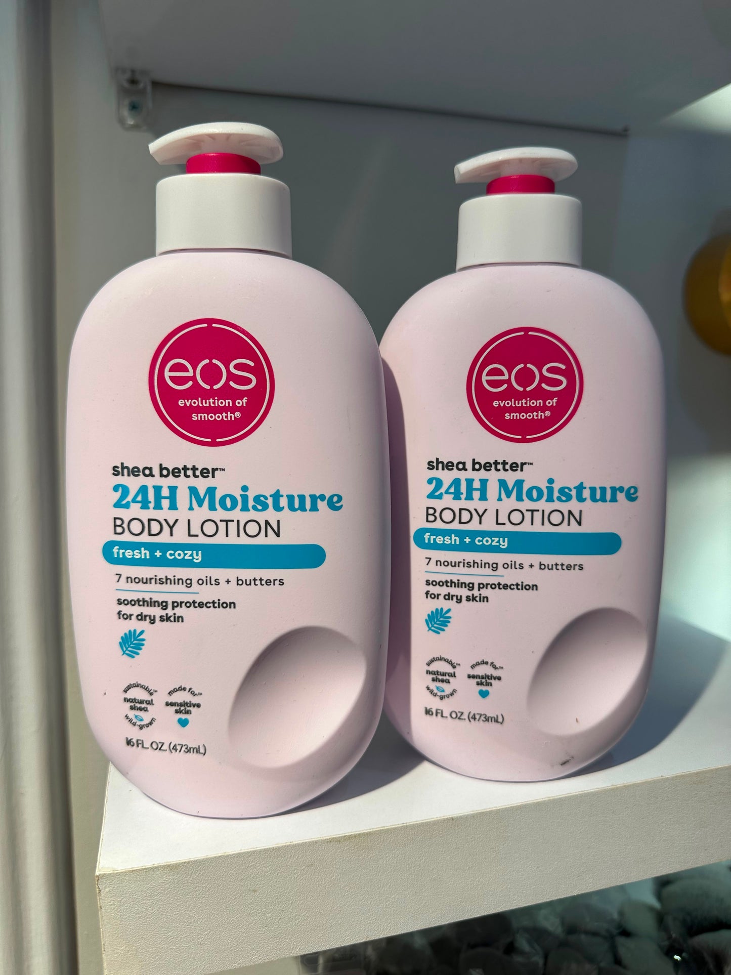 Crema corporal Eos fresh +cozy 🩵