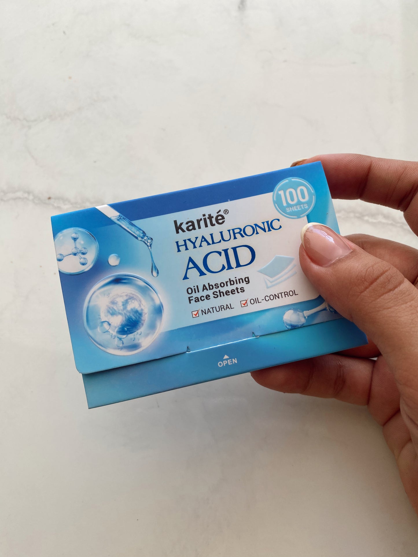 Papelitos quita grasa karite