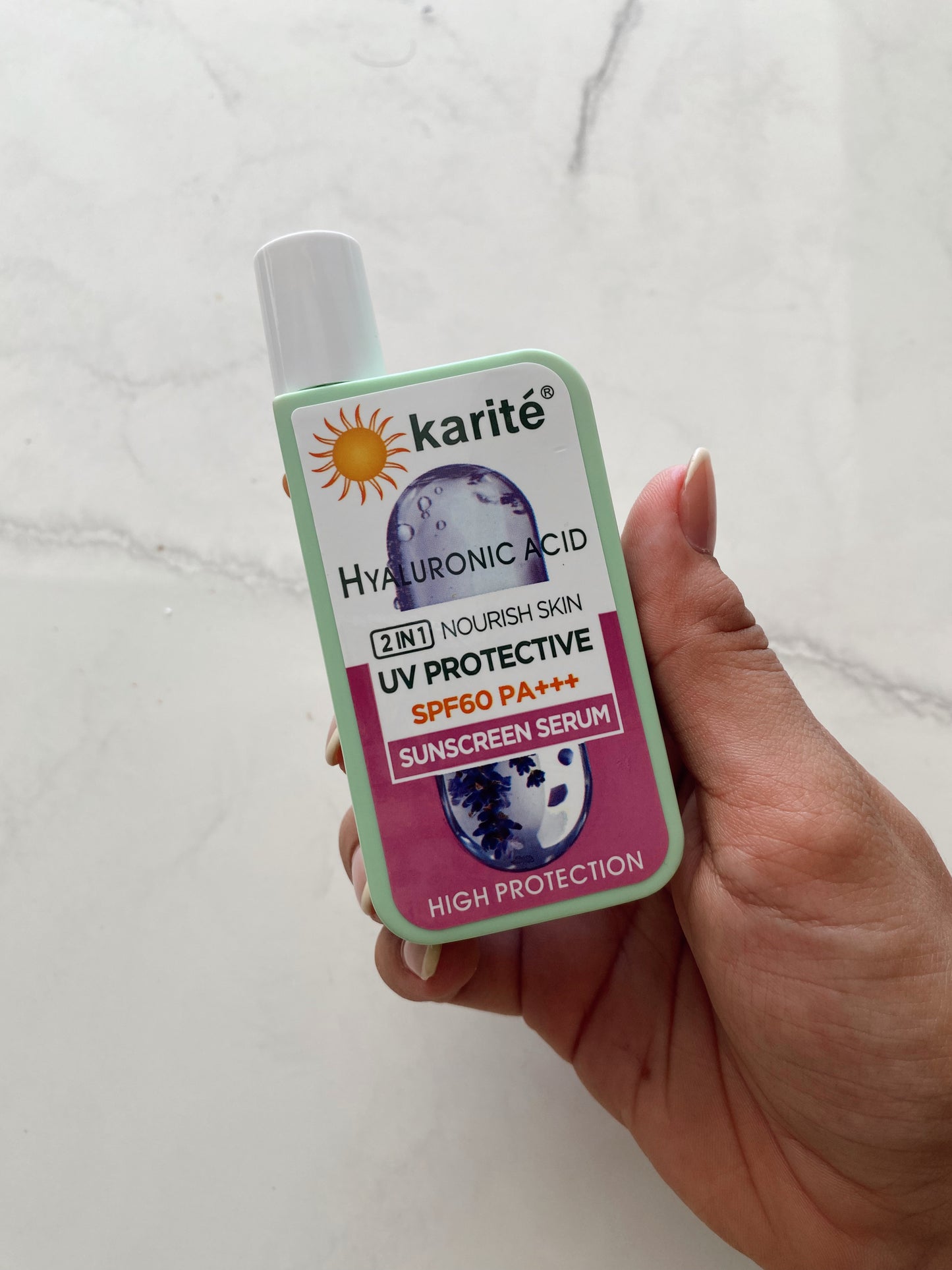 Protector solar 60 SPF karite