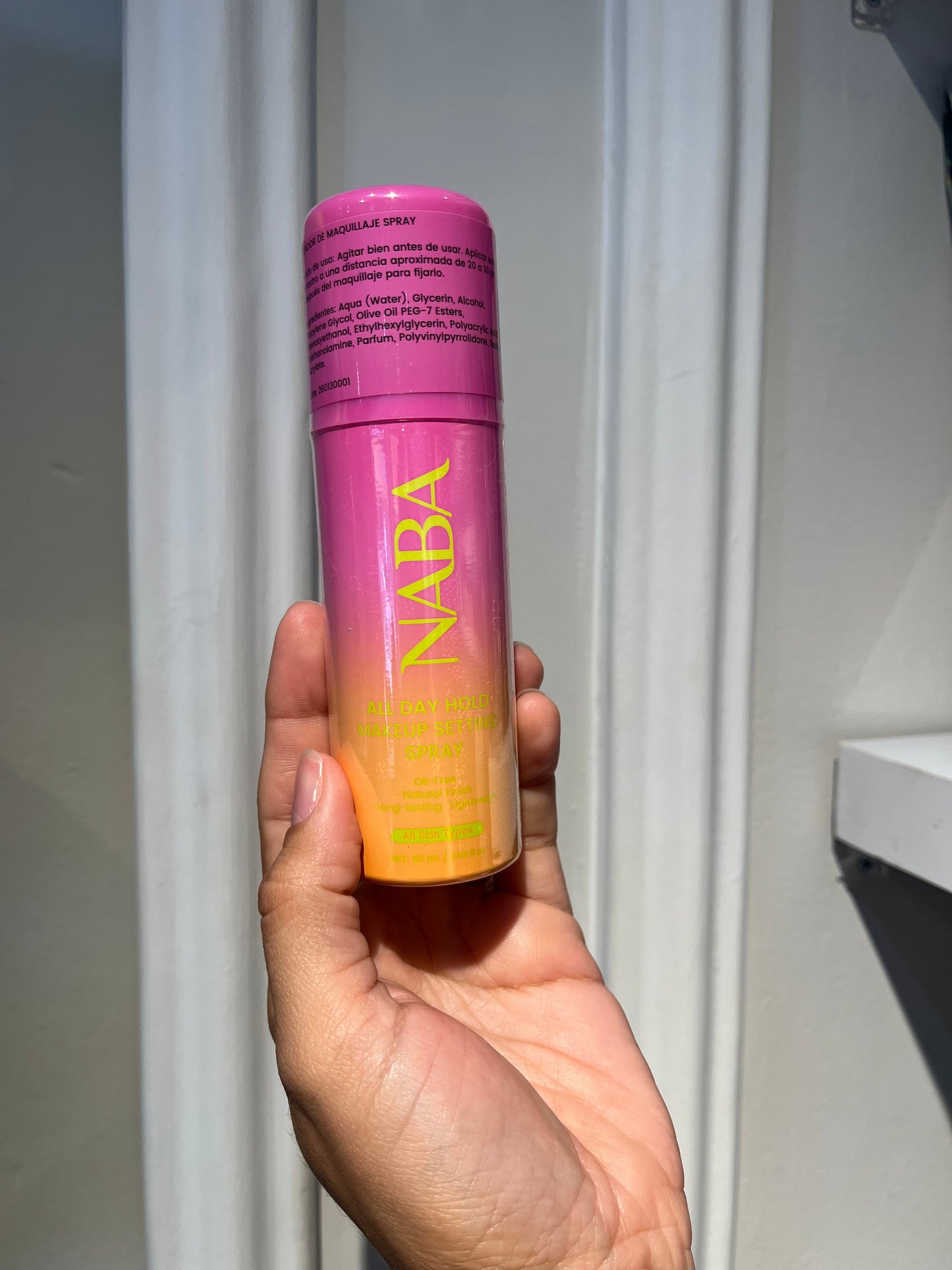 Fijador en areosol 60 Ml NABA