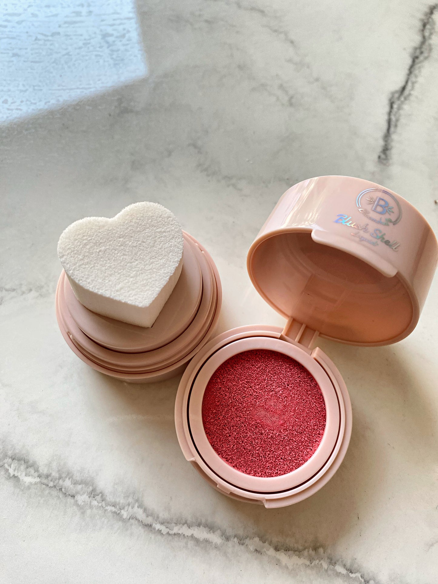 Rubor stamp corazón bloomshell