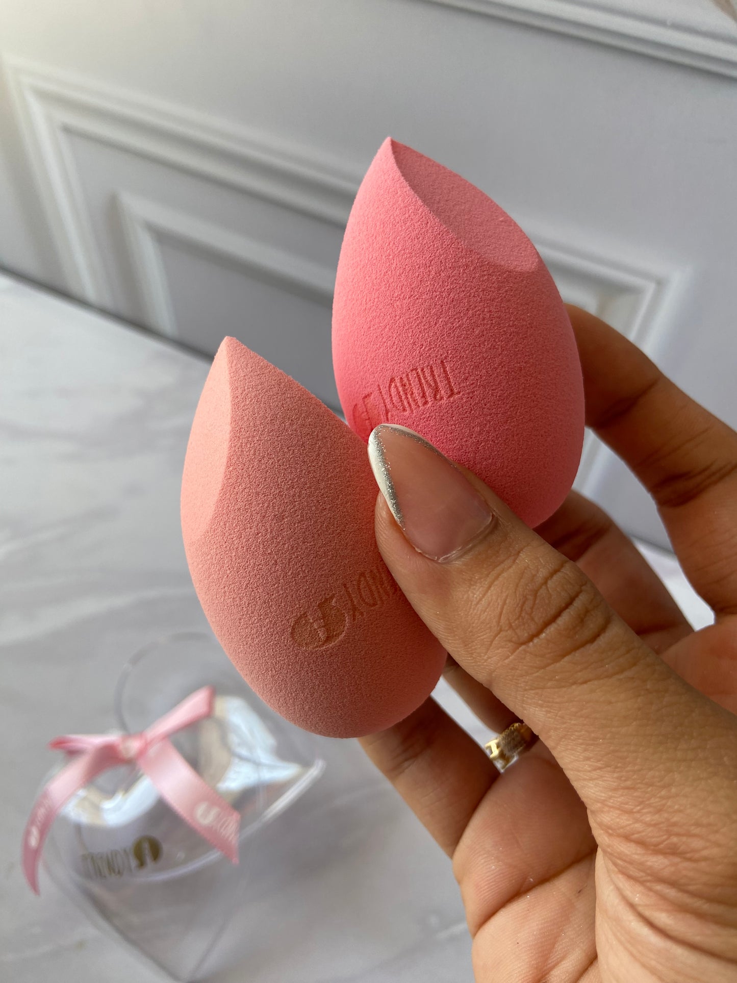 Beauty blender corazón x2 trendy