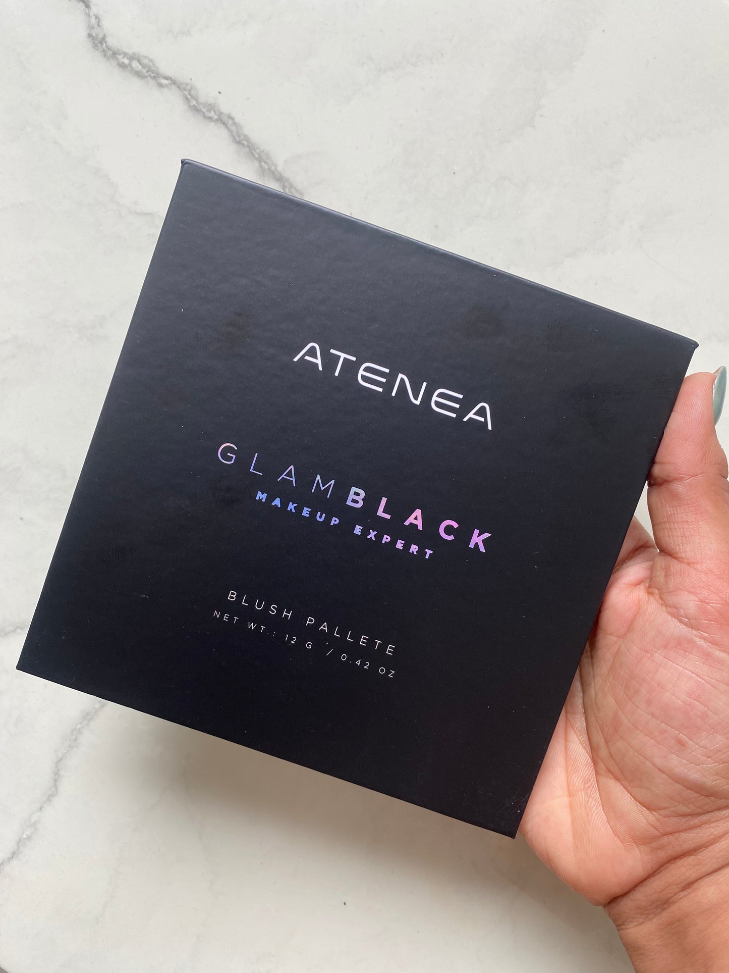 Rubor glam black x4 atenea