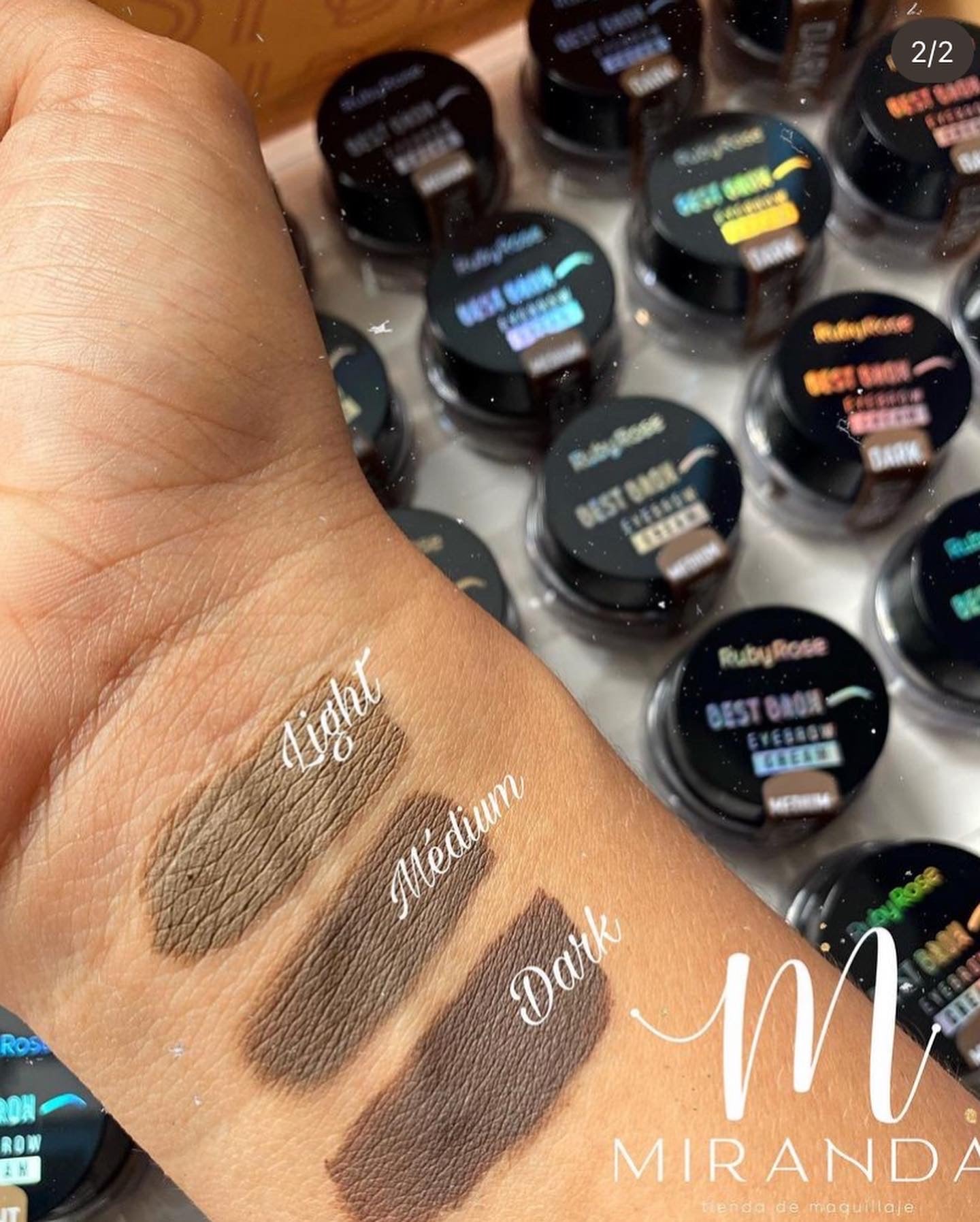 Pomada de cejas Ruby rose