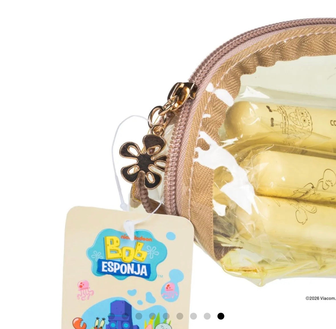 Kit de brochas bob esponja x6 trendy 💛