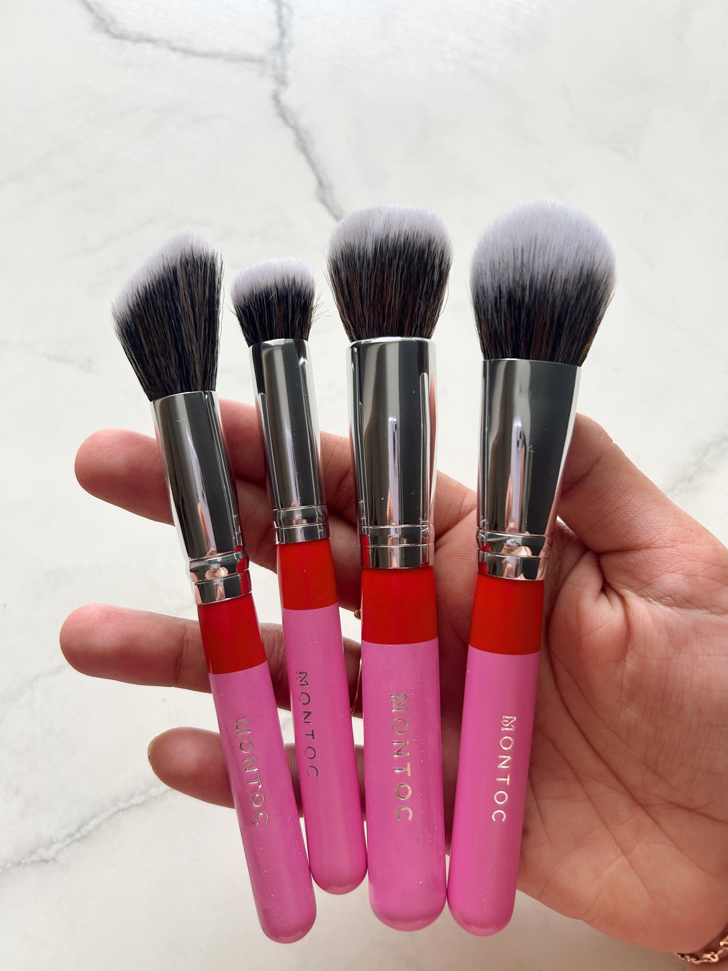 Kit de brochas fluffy x10 montoc