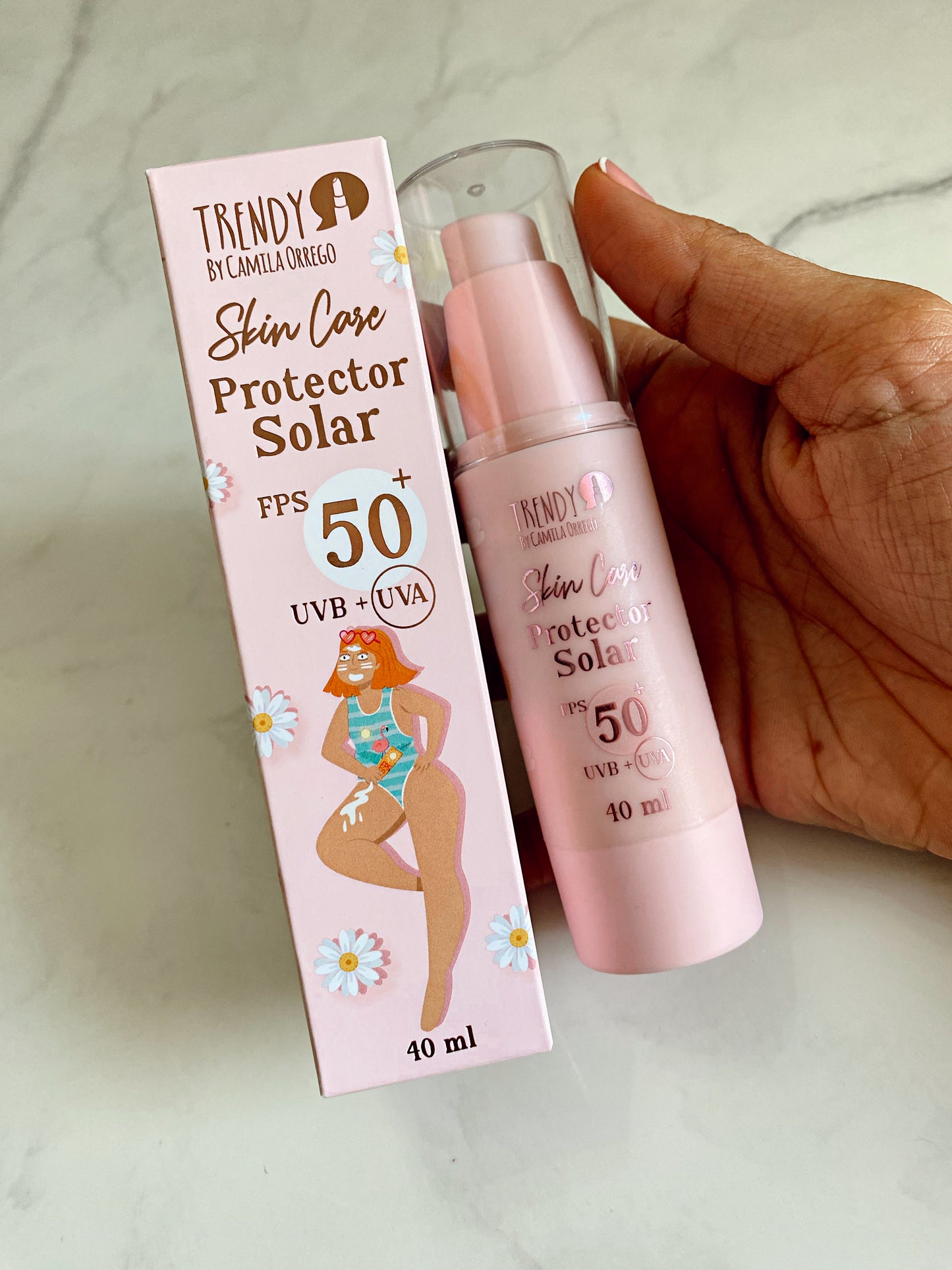 Protector solar trendy