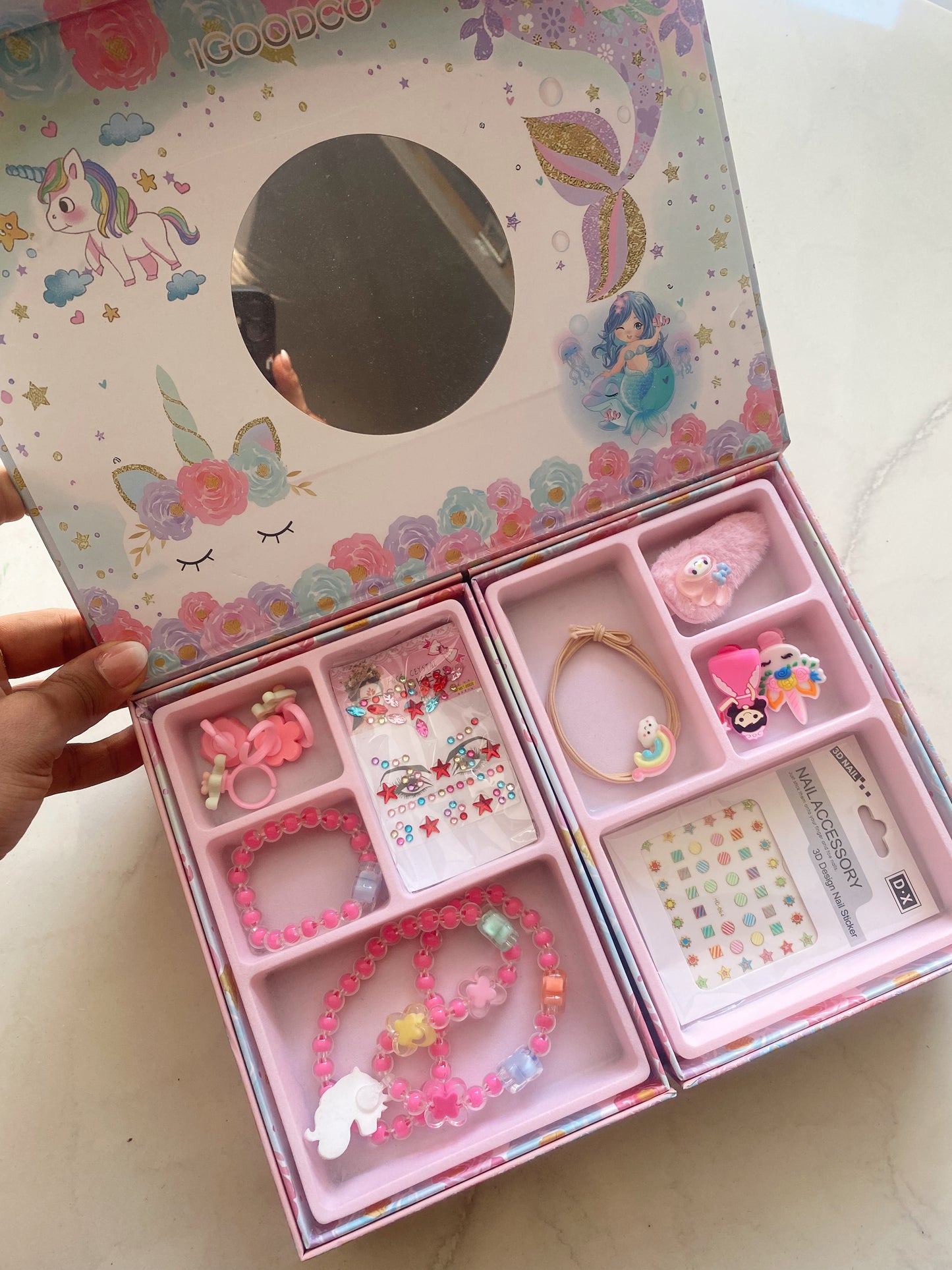 Kit de maquillaje niñas 2 pisos 💖