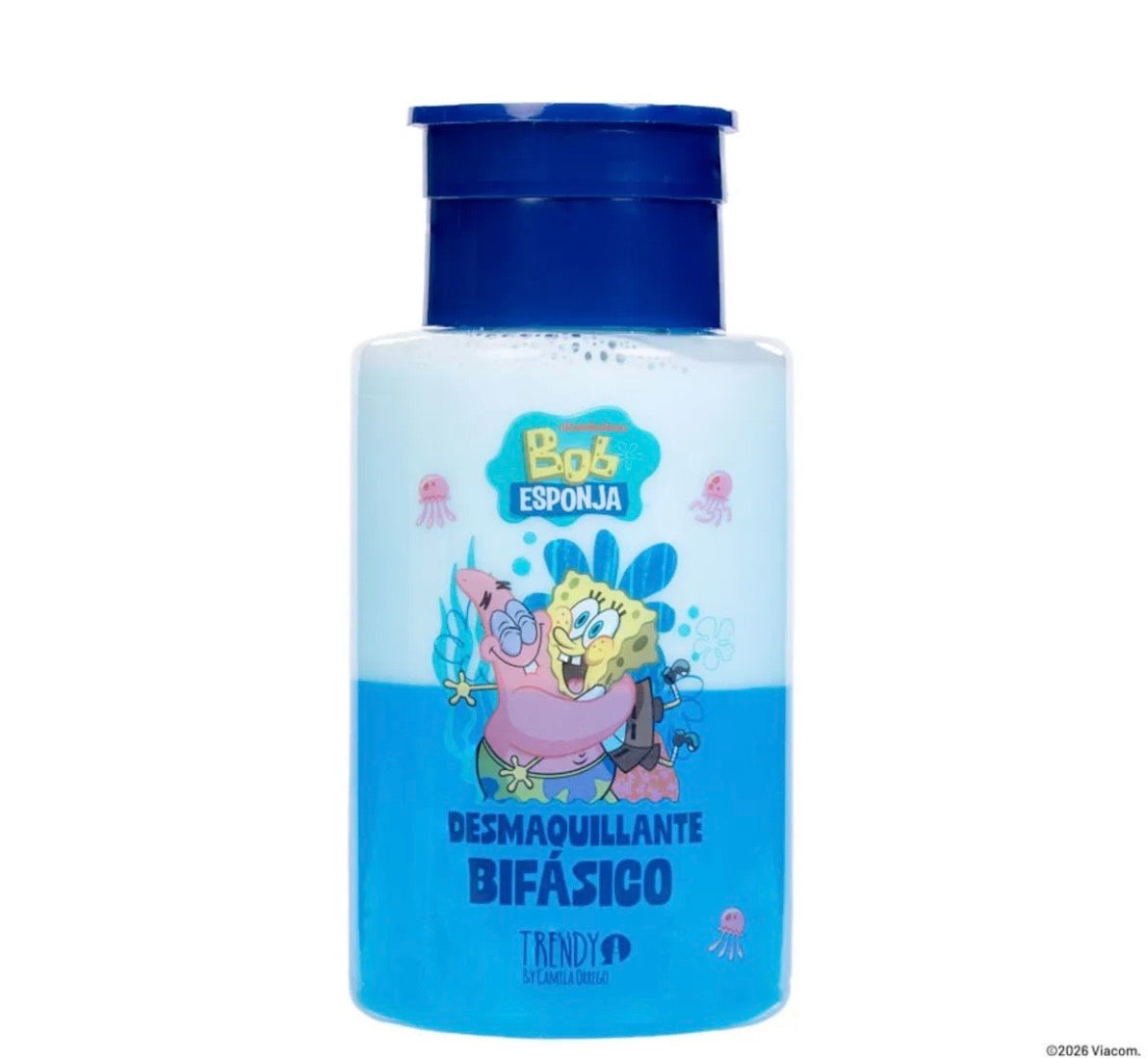 Desmaquillante bifásico bob esponja 🩵