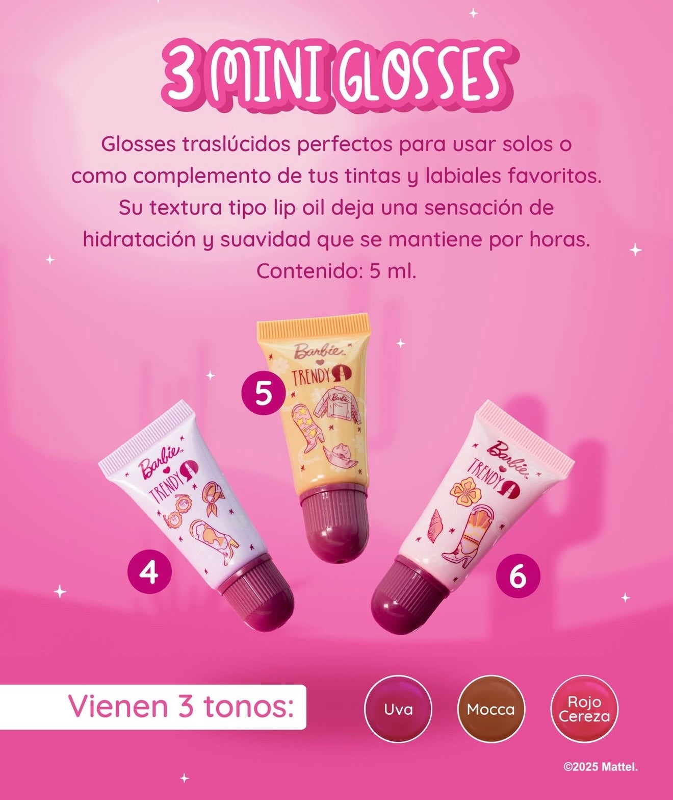 Kit Barbie vaquera trendy 💘