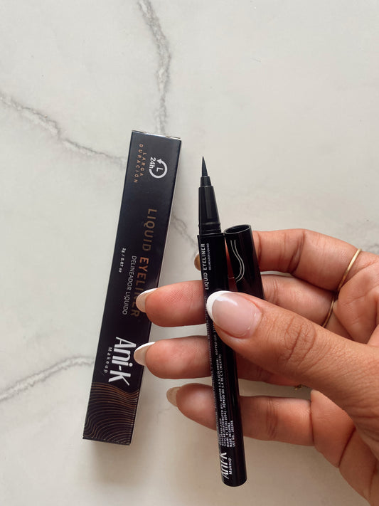 Delineador plumón negro anik