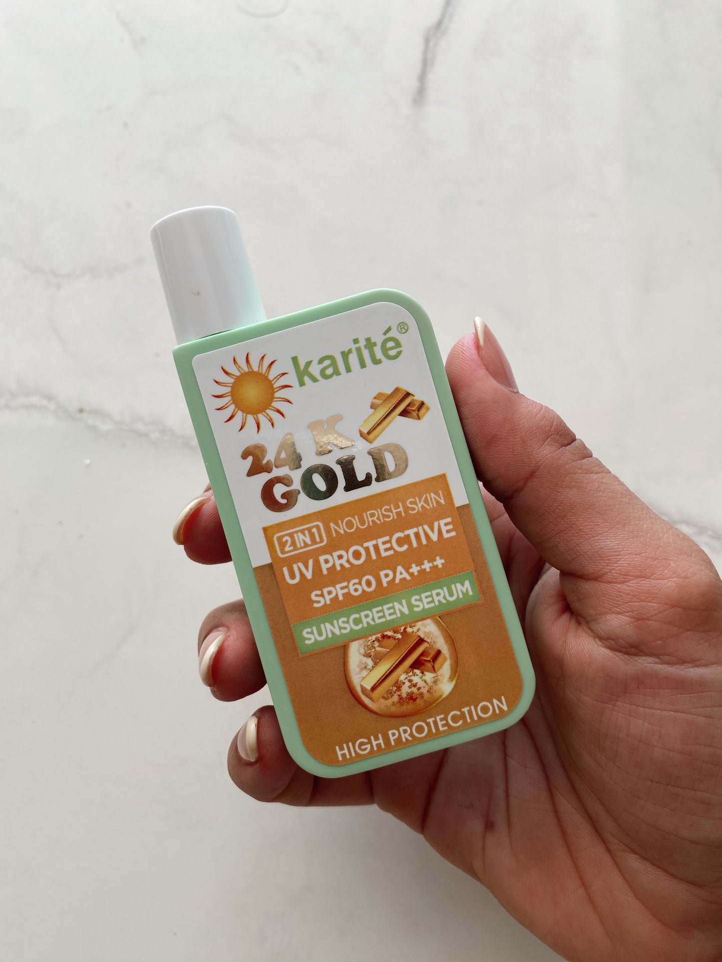 Protector solar 60 SPF karite