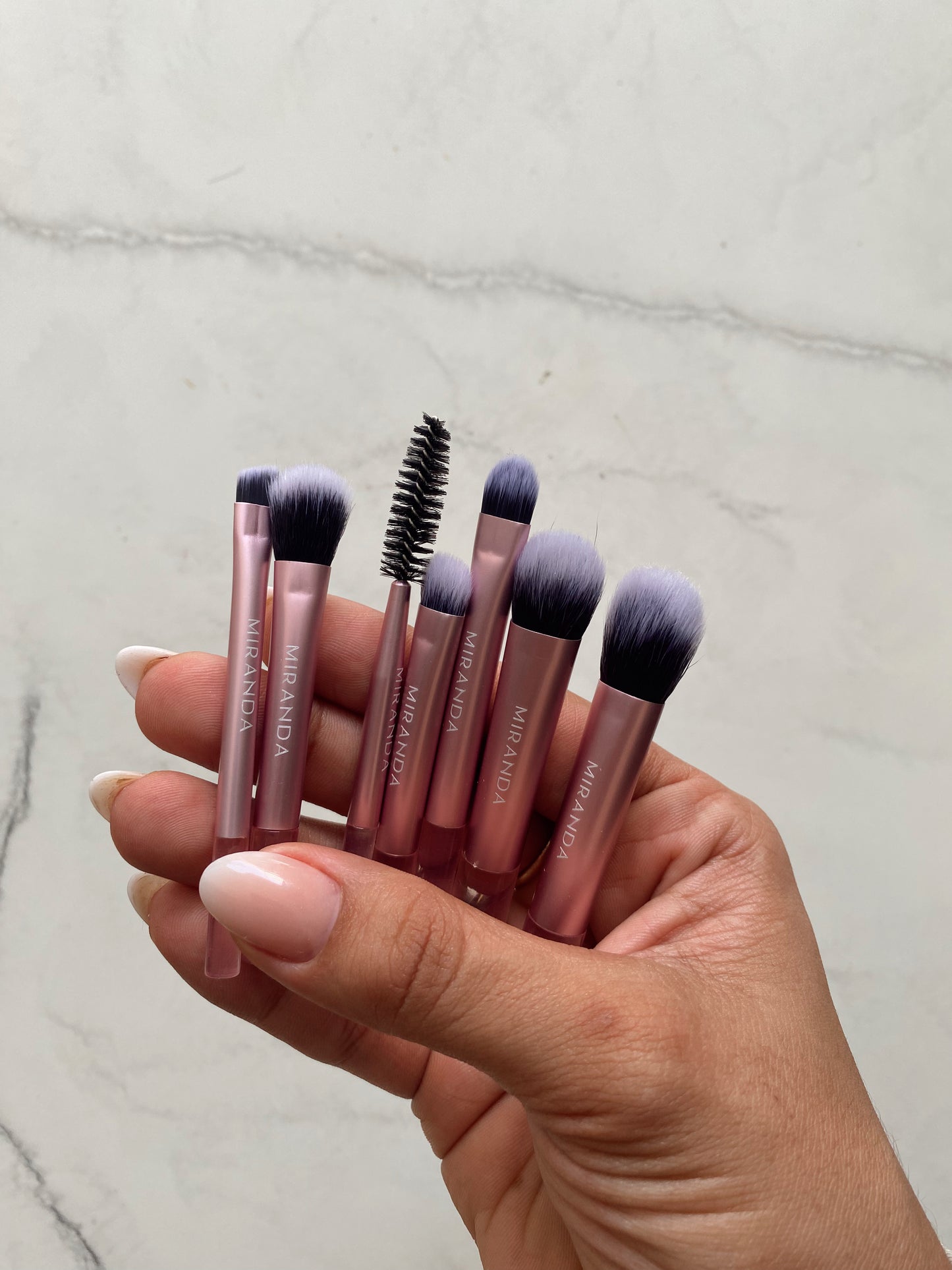 Kit de brochas mini x10 miranda rosa 💓