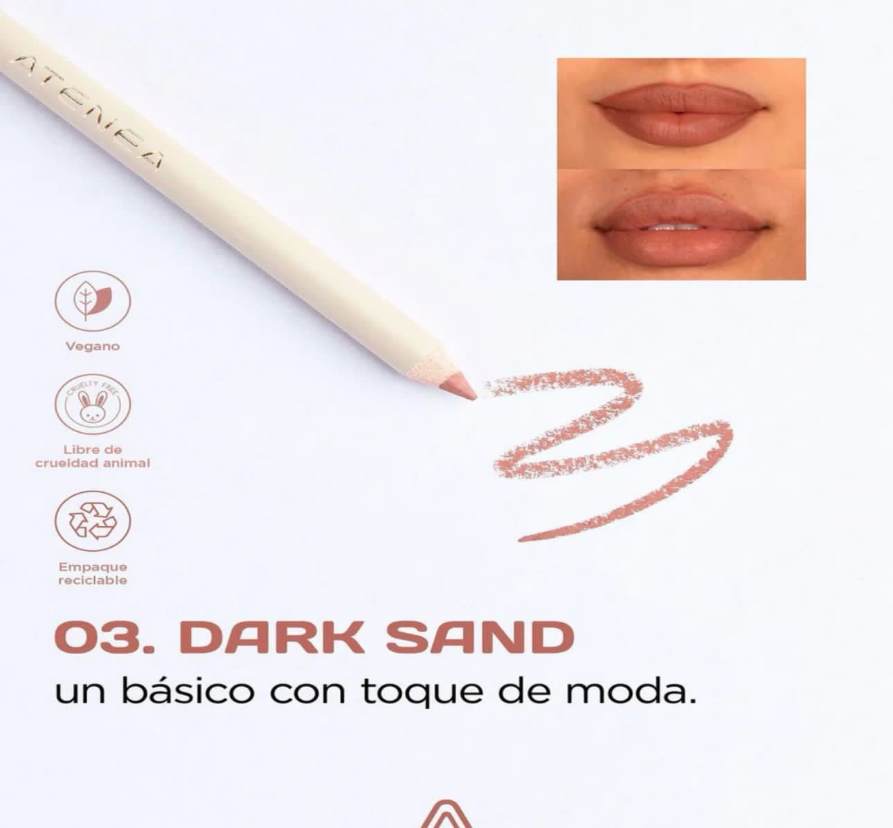 Delineador de labios atenea