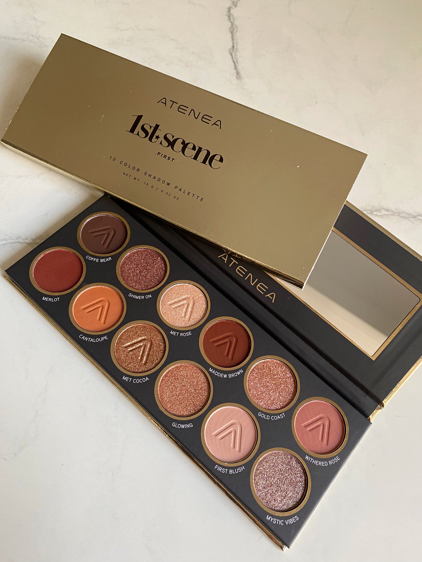 Paleta de sombras 1st atenea
