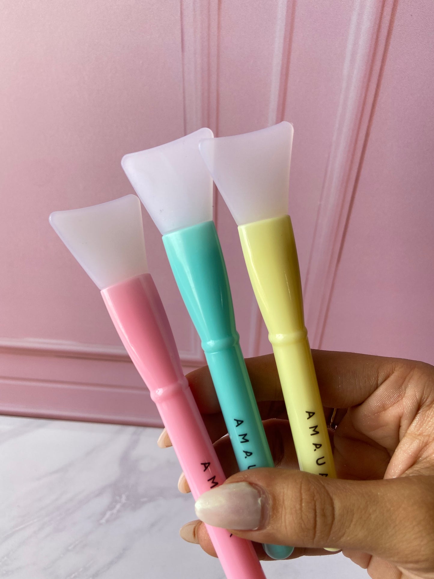 Brocha de silicona amaua