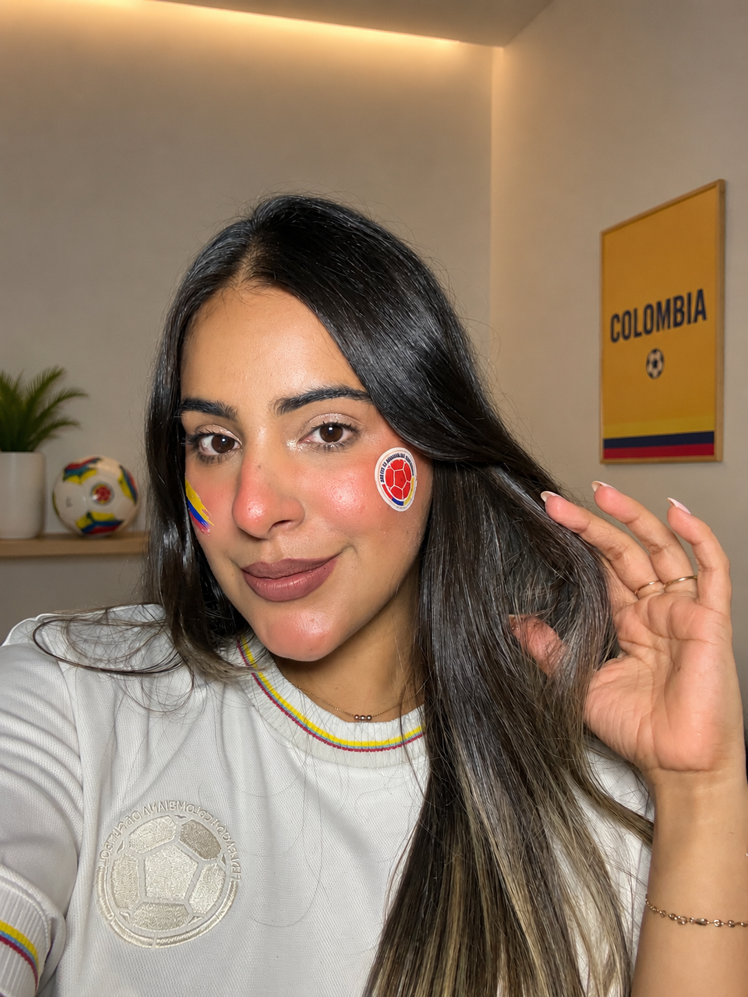 Sticker ( tatto) temporal Colombia 🇨🇴 ✨