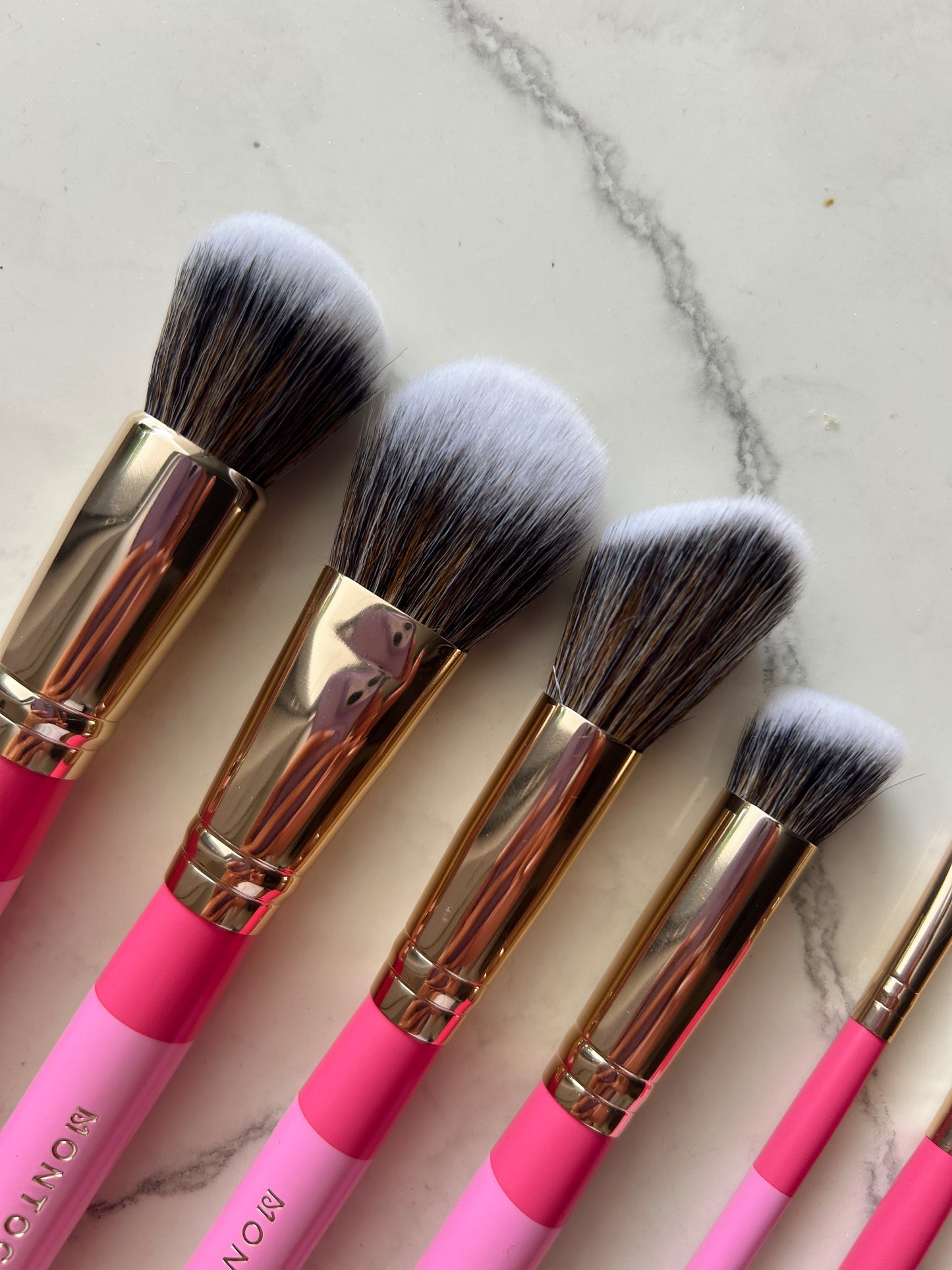 Kit de brochas fluffy x10 montoc