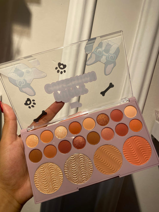 Paleta de sombras + rub~cont~ilu puppy trendy ✨