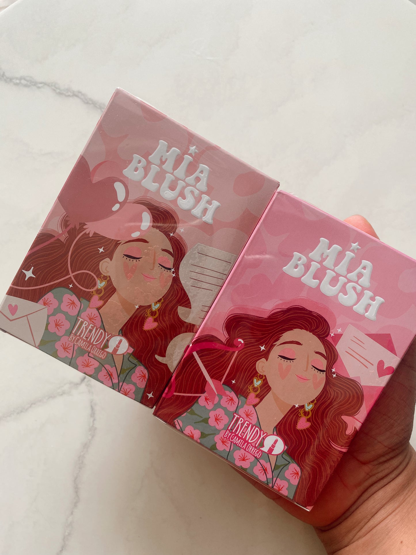 Rubor mia  trendy 🩷🤎