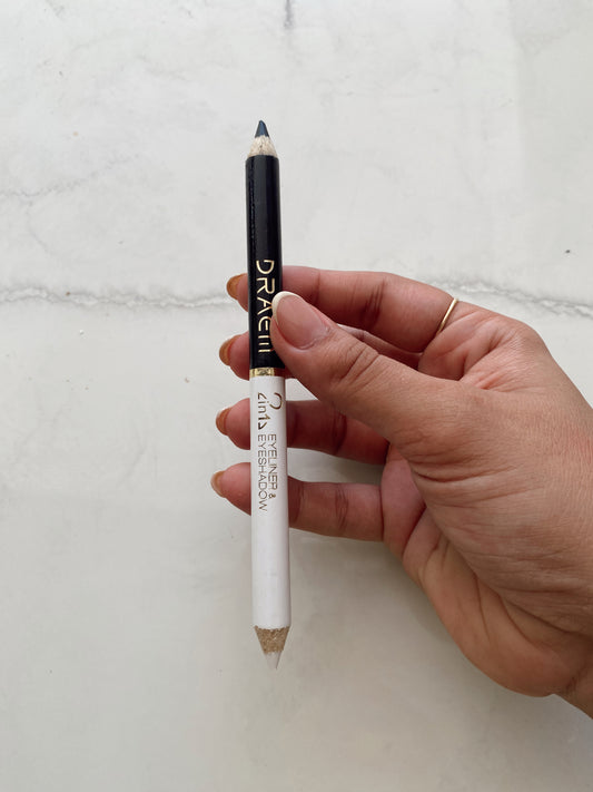 Lapiz de ojos dúo negro y blanco dream