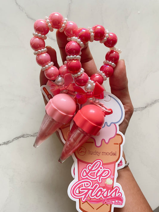 Llavero gloss cono 💘