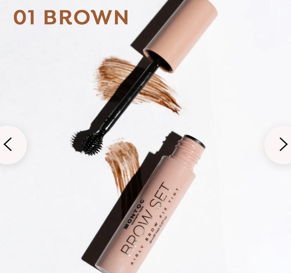 Tinte fijador de cejas Brow Set montoc