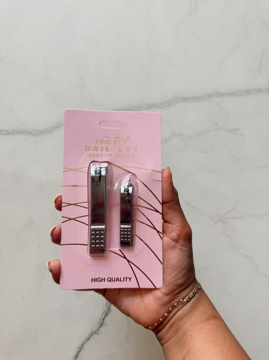 Set de corta uñas Pink key
