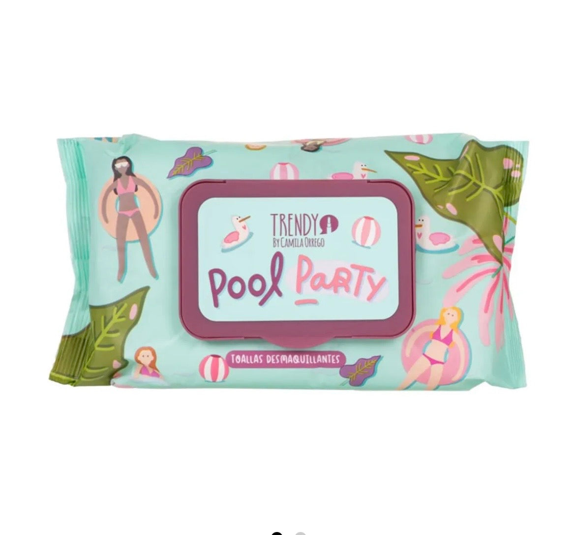 Toallitas húmedas poolparty trendy 💚