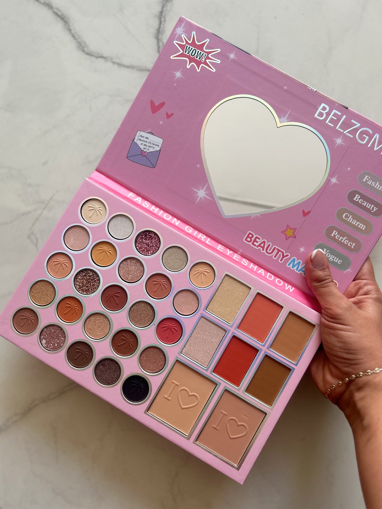 Paleta de sombras 33 tonos belzgme