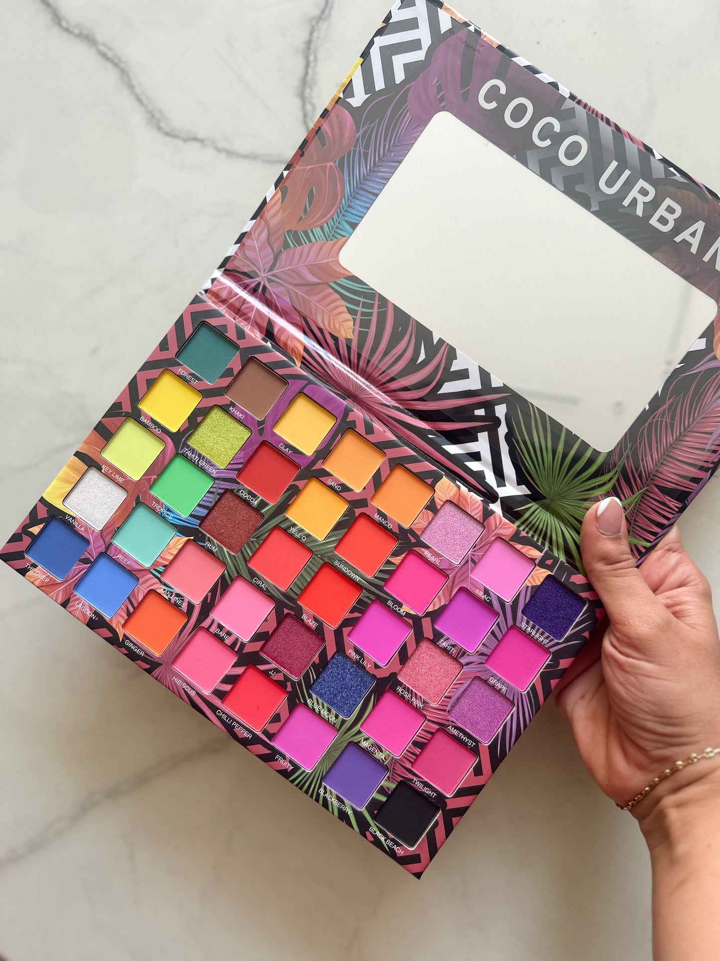 Paleta de sombras  carnival urban