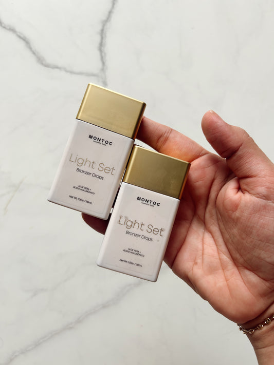 Bronzer drops light set montoc
