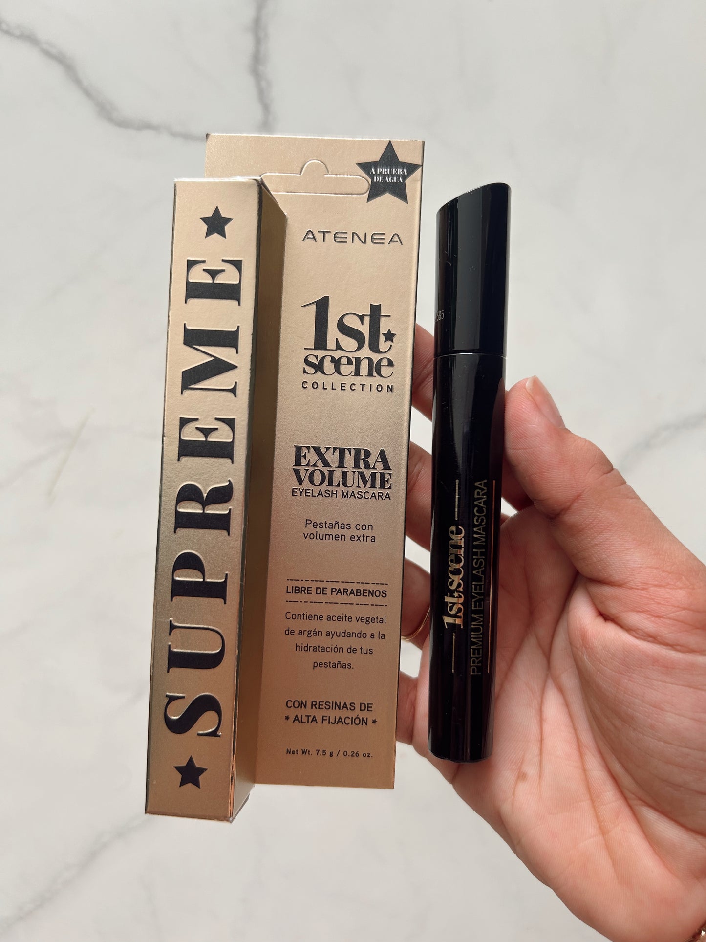 Pestañina negra atenea