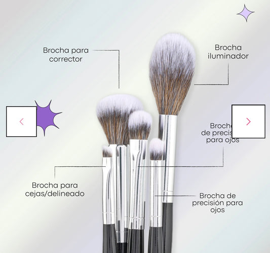 Kit de brochas eclipse  Lula x10 💖