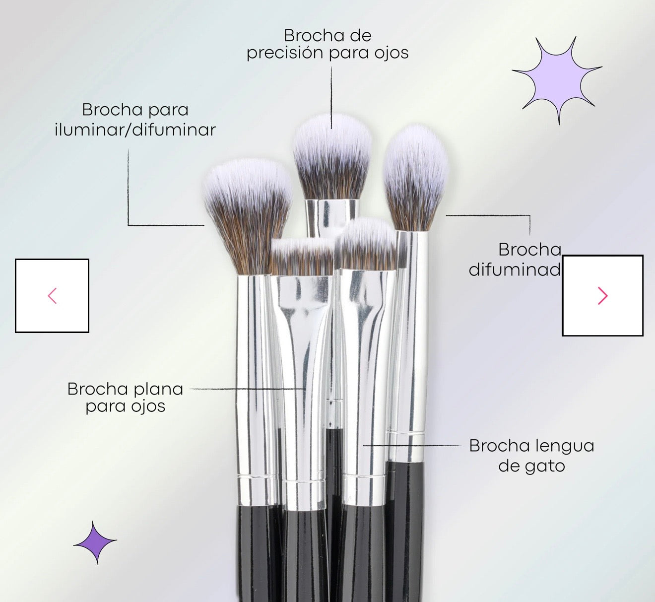 Kit de brochas eclipse  Lula x10 💖