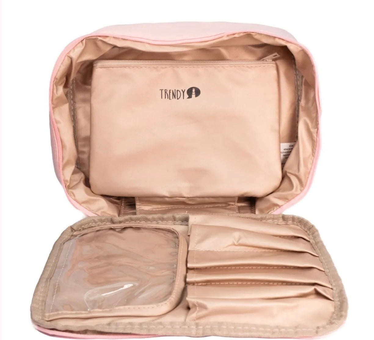 Cosmetiquera viajera Rosa trendy