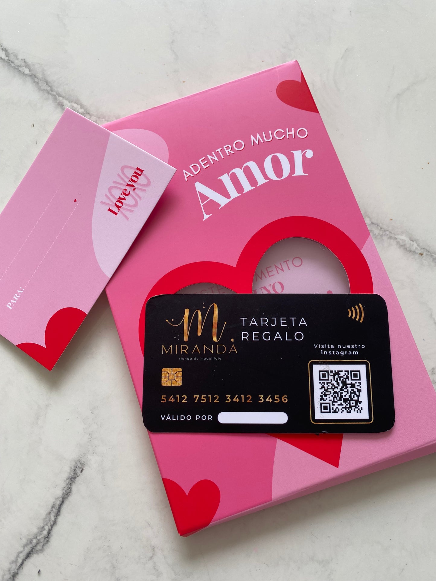 Sobre corazon x tarjetas 💖