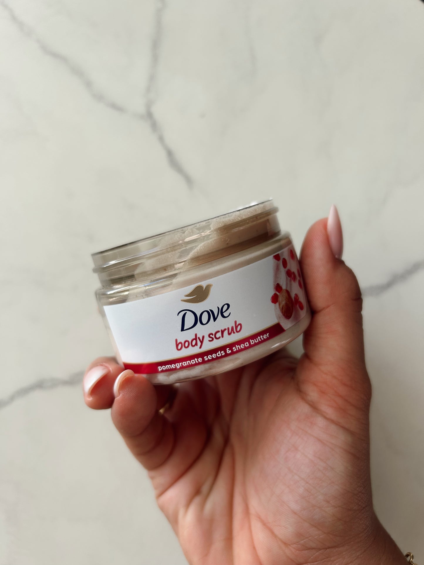 Body scrub ( exfoliante corporal ) dove 3.5 onz
