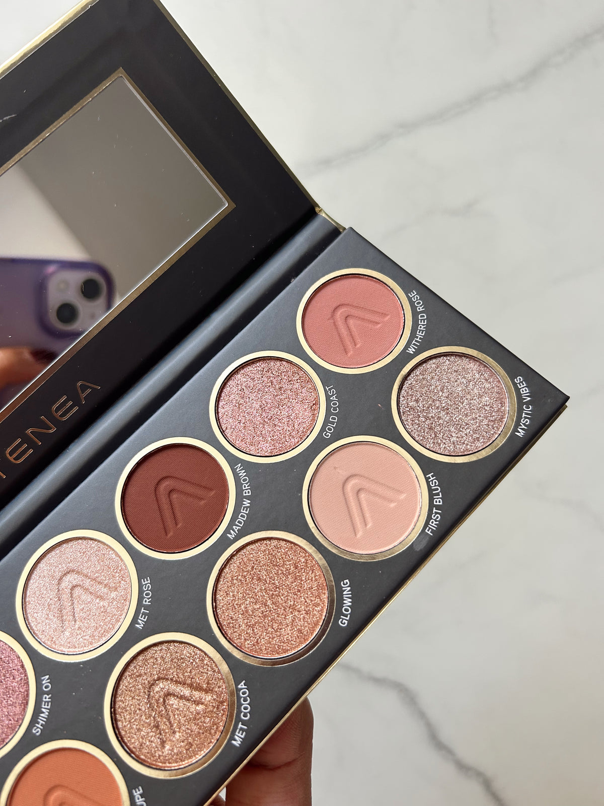 Paleta de sombras 1st atenea